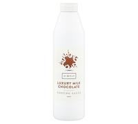 Simply Luxury Milk Chocolate Topping Sauce, Ready to Use Dessert Sauce for Ice Cream, Waffles, Pancakes, Coffee & Milkshakes (1 kg)