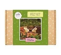 Simply Make Felt Hedgehog, Felting Craft Making Kit For Adults And Older Kids, Make Lovely Decorations For Your Home, Kitchen Accessories, Felt Crafts Make A Great Present, Ideal Hobbies