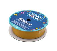 Simply Making Antique Gold Cake Ribbon - Food-Safe - 24mm x 20m - Antique Gold Cake Decorations - Professional Grade, Food Safe, Stain Resistant, Non-Colour Transfer Ribbon