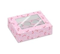 Simply Making Candy Canes Cupcake Box - Pack Of 2