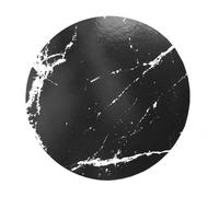 Simply Making Marble Round Masonite Cake Board (Black or White) (Black, 10 inch)