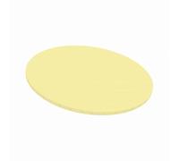 Simply Making Matt Round Masonite Board 5mm (Various Sizes) (Pastel Yellow, 8 inch)