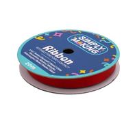 Simply Making Red Cake Ribbon - Food-Safe - 12mm x 20m - Red Cake Decorations - Professional Grade, Food Safe, Stain Resistant, Non-Colour Transfer Ribbon