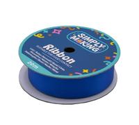 Simply Making Royal Blue Cake Ribbon - Food-Safe - 24mm x 20m - Royal Blue Cake Decorations - Professional Grade, Food Safe, Stain Resistant, Non-Colour Transfer Ribbon