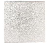 Simply Making Silver Premium Square Drum Cake Board - 4" (10cm)