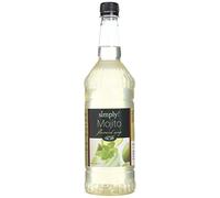 Simply Mojito Syrup, Vegan & Nut Free Flavoured Syrup for Coffee, Cocktails & Baking (1 Litre)