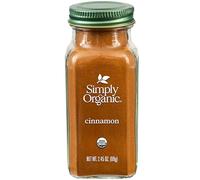 Simply Organic Cinnamon Ground Certified Organic, 2.45-Ounce Container