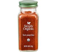Simply Organic, Paprika Hot, 2.86 Ounce