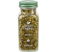 Simply Organic Parsley Flakes Cut & Sifted Certified Organic, 0.26 Ounce Container
