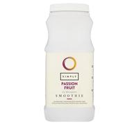 Simply Passion Fruit Smoothie, Vegan Blendable Concentrated Smoothie Mix Made with Real Fruit Puree (1 Litre)