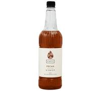 Simply Pecan Syrup, Vegan, Halal & Nut Free Flavoured Syrup for Coffee, Hot Chocolate, Cocktails & Baking (1 Litre)