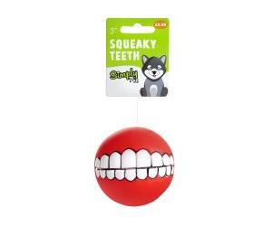 Simply Pet Squeaky Teeth for Dogs - Single