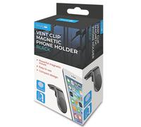 Simply PH013 Black Magnetic Vent Clip Phone Holder - Powerful Magnetic Mount - Easy to Use - Discreet Design