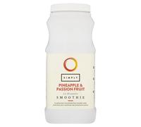 Simply Pineapple and Passion Fruit Smoothie, Vegan Blendable Concentrated Smoothie Mix Made with Real Fruit Puree (1 Litre)