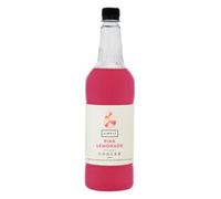 Simply Pink Lemonade Cooler, Suitable for Vegans, Beverage Syrup for Cocktails, Mocktails & Lemonades (1 Litre)