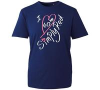 Simply Pop Red 40th Anniversary T-Shirt, Classic UK Pop Band World Tour Inspired Music Fan Shirt, I Love Simply Brit Red Graphic Unisex Tee (Navy, L Years)
