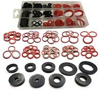 Simply Products 141pc Sealing Washer Set Rubber & Fibre Washer Assorted Set Kit Plumbing Plumber