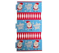 Simply Products 6pc Make and Fill Your Own Christmas Party Cracker Kit - Festive Seasonal Cracker Craft DIY Kit (Santa HO-HO-HO)