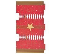 Simply Products 6pc Make and Fill Your Own Christmas Party Cracker Kit - Festive Seasonal Cracker Craft DIY Kit (Merry Xmas with Star.)