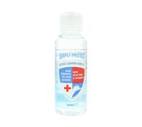 Simply Protect Alcohol Cleansing Hand Gel 58ml | TJ Hughes