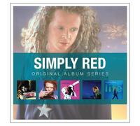 SIMPLY RED A NEW FLAME LIFE MAN & WOMAN PICTURE BOOK STARS 5 X CD NEW