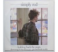 Simply Red - Holding Back The Years - picture sleeve
