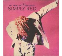 Simply Red - Simply Red - A New Flame - WEA - WX242, Elektra - 244689-1, WEA - WX 242
