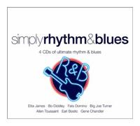 SIMPLY RHYTHM & BLUES (ETTA JAMES/ALLEN TOUISSANT/EARL BOSTIC/+) 4 CD NEW