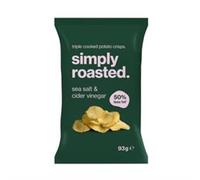 Simply Roasted Simply Roasted Sea Salt & Cider Vinegar Crisps 93g