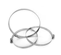 Simply S-05-SSS 95-115mm 10 Pack 05 Stainless Steel Hose Clips Jubilee Clip - Strong, Durable, Easy to Use