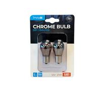 Simply S581C 921 Auxiliary Car Bulb, 12V 16W, Base W2.1 X 9.5D, Impressive Brightness and Reliability, Good Price-to-Performance Ratio