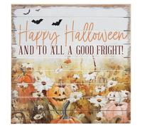 Simply Said, INC Happy Halloween Pumpkin Patch Perfect Pallets 14 inch Wood Sign, To All A Good Fright, Made in USA, PAL1665