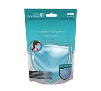 Simply Sanitize Reusable Light Blue Fabric Face Mask, NM004