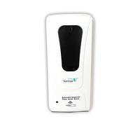 Simply Sanitize Touch-Free Wall-Mounted Soap Dispenser, 1L Capacity, Versatile Dispenser for Sanitizer and Liquid Soap, Auto Sensor, Dual Power, LED Indicator (27cmx13cmx12cm)
