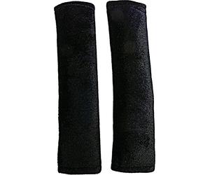 Simply SBP01 Seat Belt Pads, Black, Set of 2