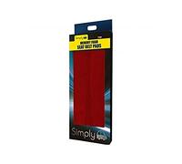 Simply SBP05 Memory Foam Car Seat Belt Shoulder Pads, Blue, Set of 2