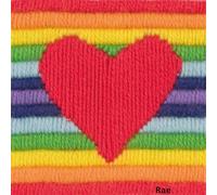 Anchor 1st Kit First Cross Stitch, Long Stitch, Tapestry - Children First Sewing Learner Fabric Kit - Simply Sew Crafty™ (Rae - Long Stitch)