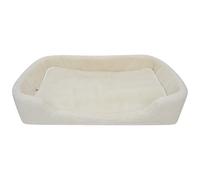 Simply Sheepskin Merino Wool Pet Bed - 100% Natural & Naturally Dyed - Breathable Temperature Regulating Dog & Cat Bed - Soft, Comfortable & Sustainable Pet Sleeping Bed - Natural - 60 x 90 x 15 cm