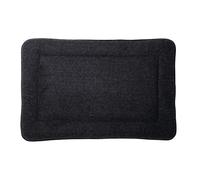 Simply Sheepskin Merino Wool Pet Mat for Dogs & Cats - 100% Natural Soft Breathable Warm Pet Bed Mat for Sleeping, Lounging & Resting - Black - 90 x 60 x 7 cm