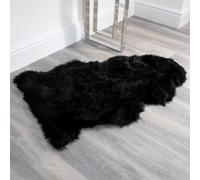 Simply Sheepskin Rug - Extra Large, Natural Single Genuine New Zealand Sheepskin - Ultra Soft Wool Bedside Rug, Machine Washable - Fluffy Sheepskin Throw - Perfect for Any Room
