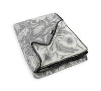 Simply Sheepskin Wool Blanket - Bird Grey Wool Blanket - Jacquard woven - Premium New Zealand Wool Throw 140x200 cm