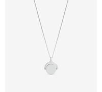 Simply Silver 925 Polished Beaded Spinner Pendant