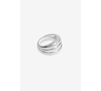 Simply Silver Sterling Silver 925 Chunky Polished Ring Silver M