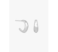 Simply Silver Women's Sterling Silver 925 Multi Stone Hoop Earrings Simply Silver Silver One Size