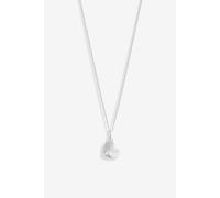 Simply Silver Sterling Silver 925 Polished Diamond Cut Heart Pendant Silver One Size