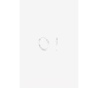 Simply Silver Women's 925 Sterling Silver 20mm Sleeper Hoop Earrings