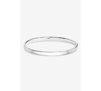 Simply Silver Sterling Silver 925 Classic Bangle Bracelet One Size Silver