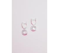 Simply Silver Women's Sterling Silver 925 Cubic Zirconia Hoop Earrings Simply Silver Silver One Size