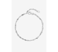 Simply Silver Women's Sterling Silver 925 Polished Twist Chain Bracelet Simply Silver Silver One Size