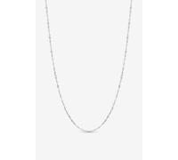Simply Silver Twist Chain Necklace